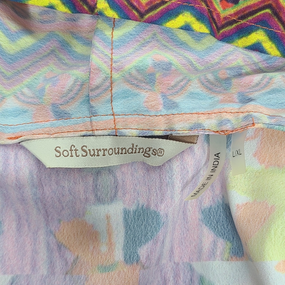 Soft Surroundings Copacabana Topper Vest 27611 L/XL - Picture 8 of 8